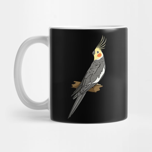 Cockatiel by LetsBeginDesigns